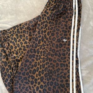 Adidas Leopard Print Track Pants
